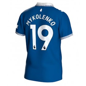 Everton Vitaliy Mykolenko #19 Hemmakläder 2023-24 Kortärmad